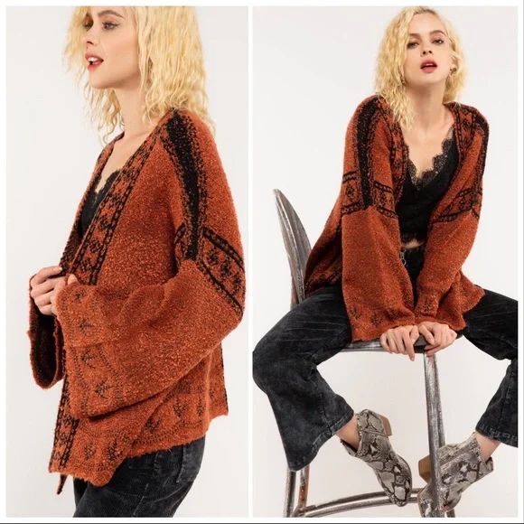 POL Indiana Jones Open Front Cardigan - Picture 11 of 14